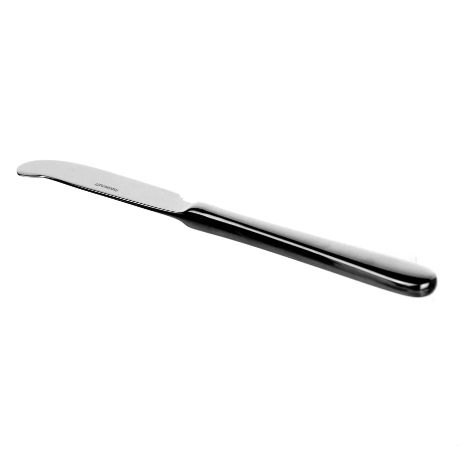 Wheel and Barrow 18/10 Stainless Steel Butter Knife - 19cm Cafe Dining Utensil