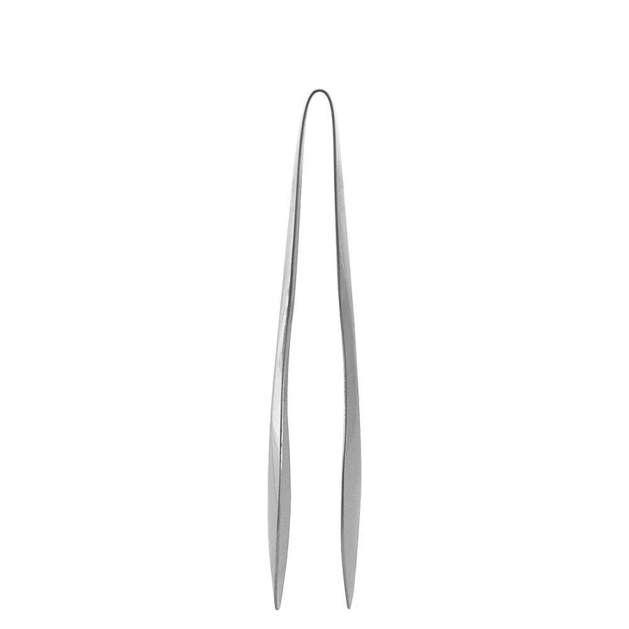 Wheel and Barrow Mini 15cm Stainless Steel Kitchen Tongs for Cooking and Serving