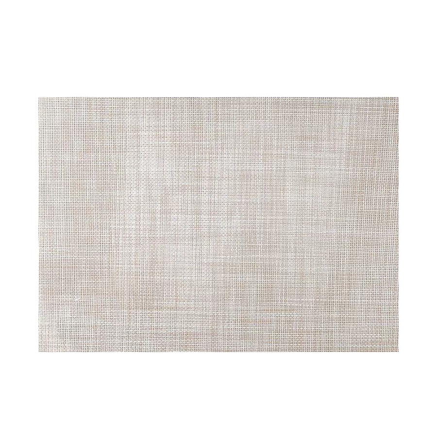 Wheel and Barrow Natural Taupe PVC Placemat - 33x48cm Rectangle Waterproof Table Mat for Dining & Kitchen