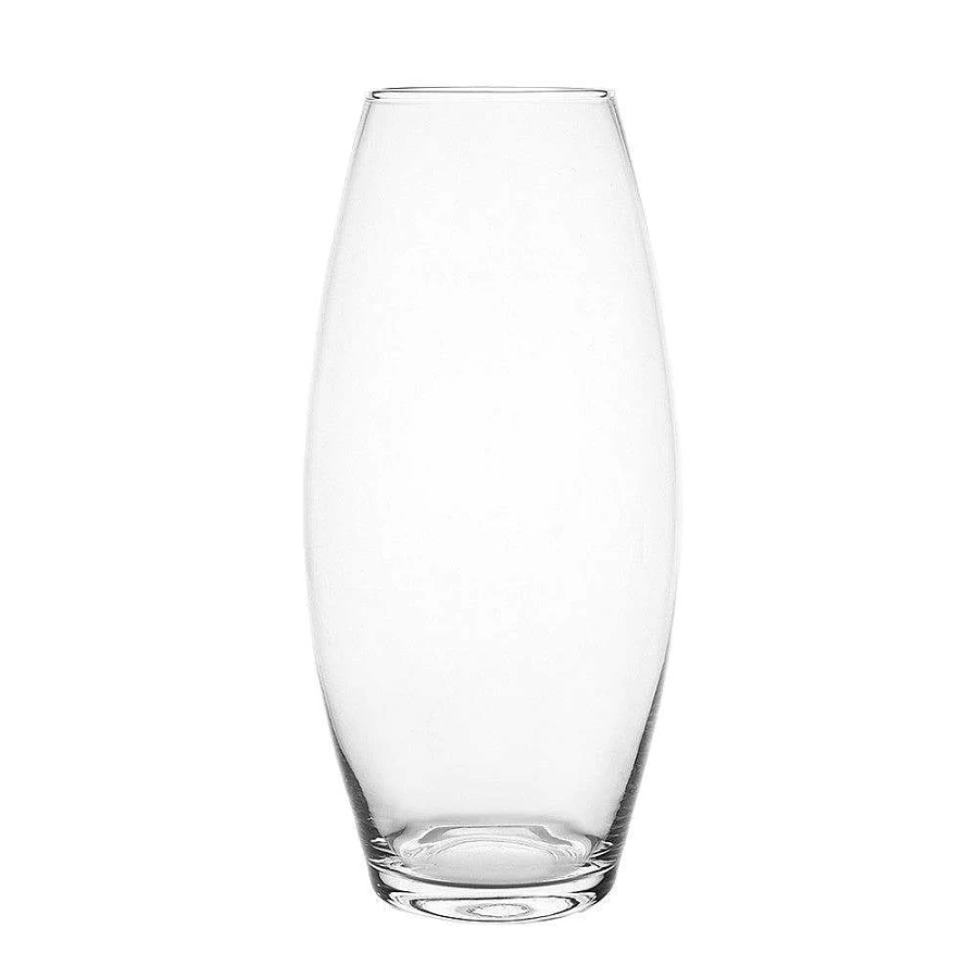 Wheel and Barrow Toran Glass Vase - 37cm Tall, 17.5cm Wide - Decorative Flower Vase for Home Decor