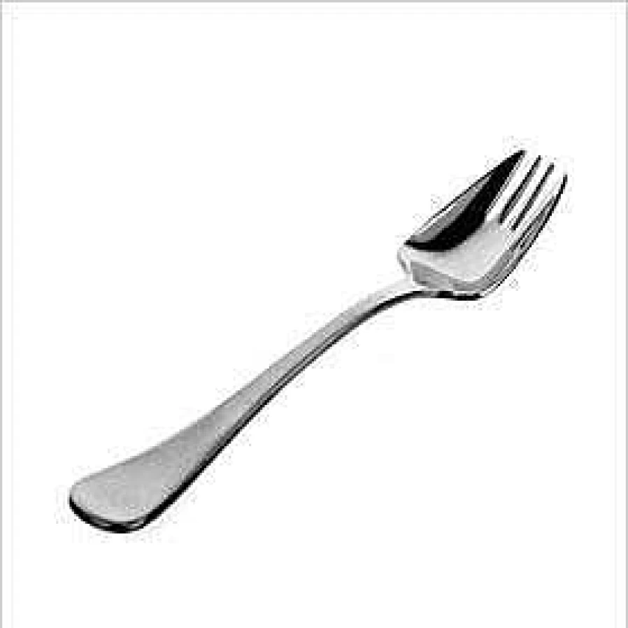 Wheel & Barrow 18/10 Stainless Steel Buffet Fork - 17cm Premium Dining Utensil