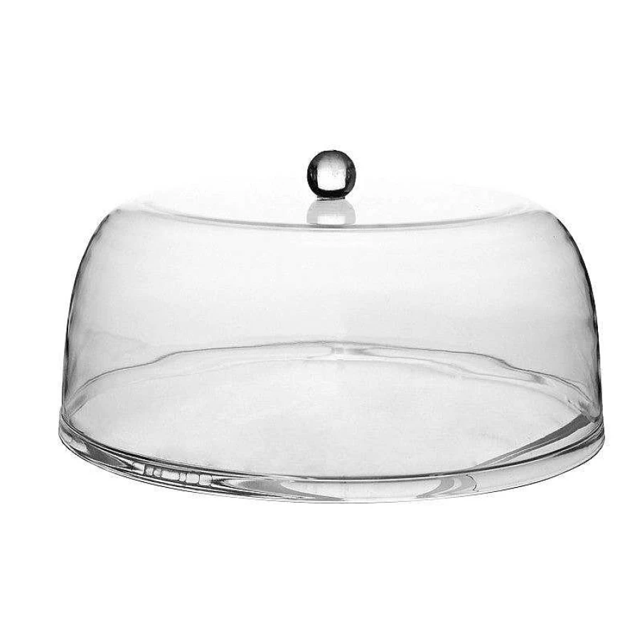 Wheel and Barrow 31cm Clear Acrylic Cake Dome Display Cover for Desserts and Pastries