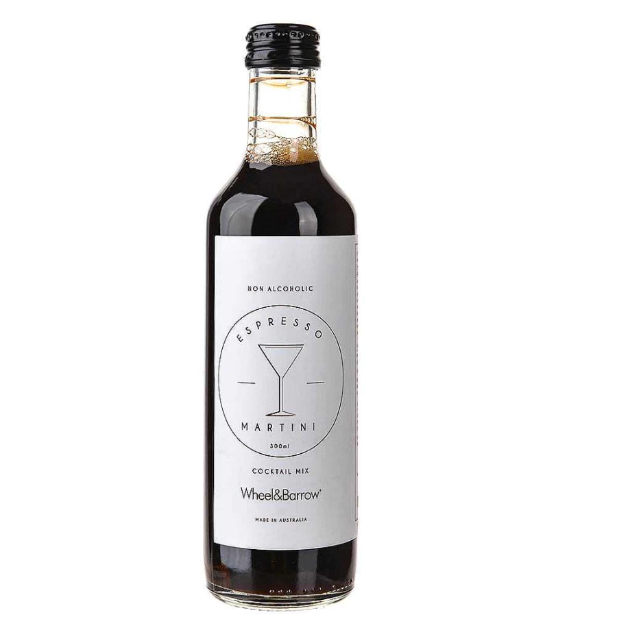 Wheel and Barrow Espresso Martini Cocktail Mix - 300ml Premium Ready-to-Drink Coffee Liqueur