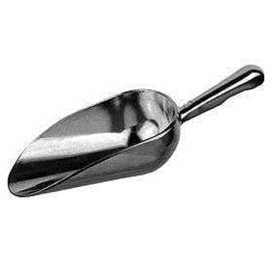 Wheel and Barrow Heavy Duty Aluminium Scoop - Durable Garden & Construction Shovel for Digging and Moving Materials