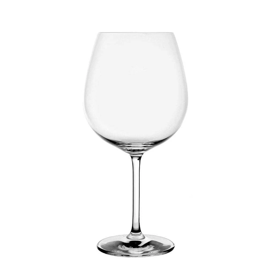 Wheel and Barrow Burgundy Wine Glass - 783ml Large Bowl for Red Wine - Premium Ivento Schott Crystal Design