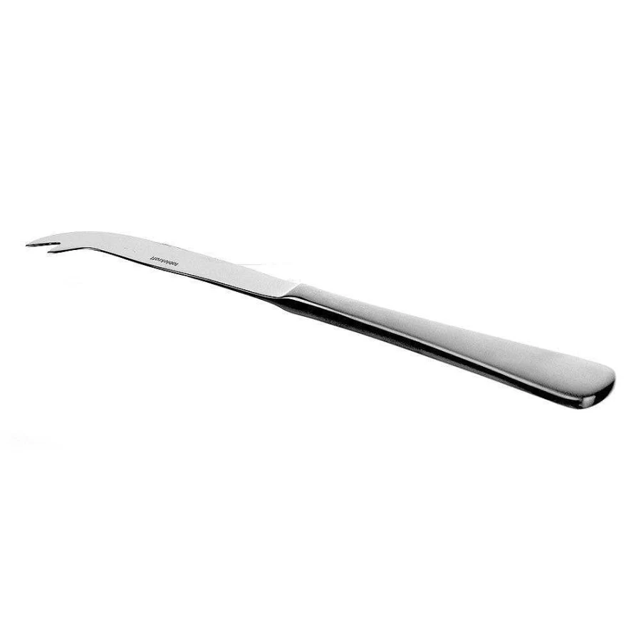 Wheel and Barrow 18/10 Stainless Steel Cheese Knife - 21cm Premium Kitchen Cutlery