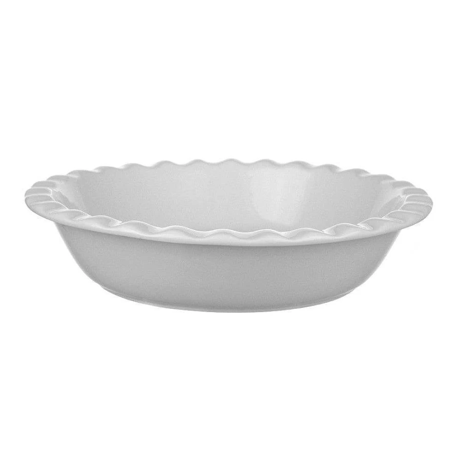 Wheel and Barrow 26cm Round Pie Dish 6cm Deep | Premium Baking Pan for Pies & Quiches