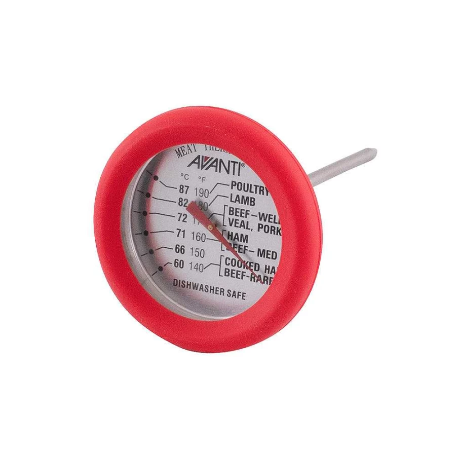 Wheel and Barrow Stainless Steel Meat Thermometer – Digital Cooking Thermometer with Instant Read for Grill, Oven, BBQ, and Kitchen