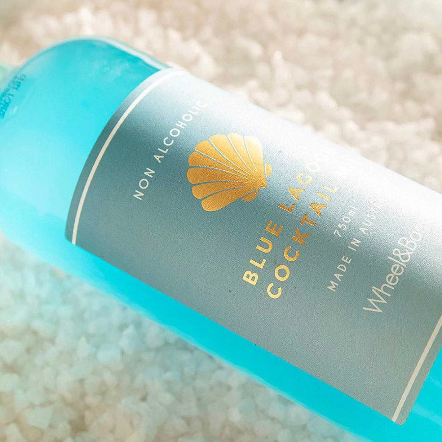 Wheel and Barrow Blue Lagoon Cocktail Mix - 750ml Premium Ready-to-Drink Party Beverage