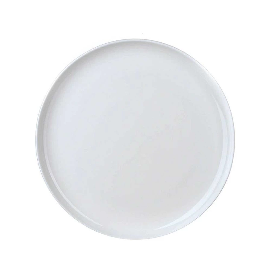 Wheel & Barrow 20cm Bone China Side Plate - Elegant Coupe Salad Dessert Dish