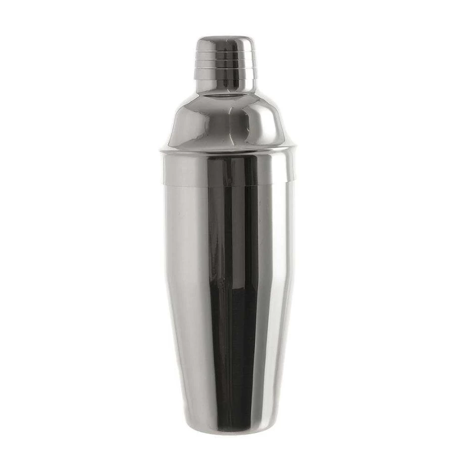 Wheel and Barrow Premium 700ml Stainless Steel Cocktail Shaker for Professional Mixing & Bartending
