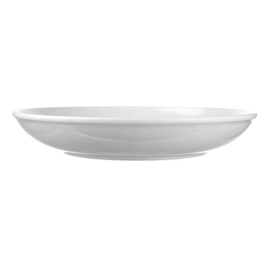 Wheel and Barrow 30cm Round Deep Melamine Bowl - Durable Dishware for Dining & Serving