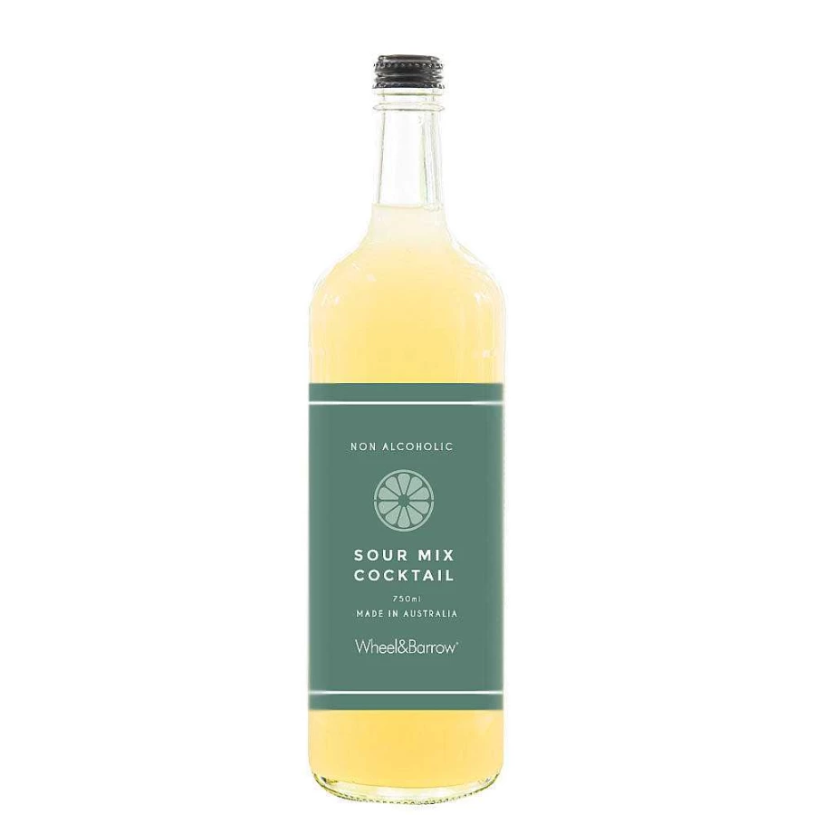 Wheel and Barrow Cocktail Sour Mix - 750ml Premium Drink Mix for Bar & Home Use