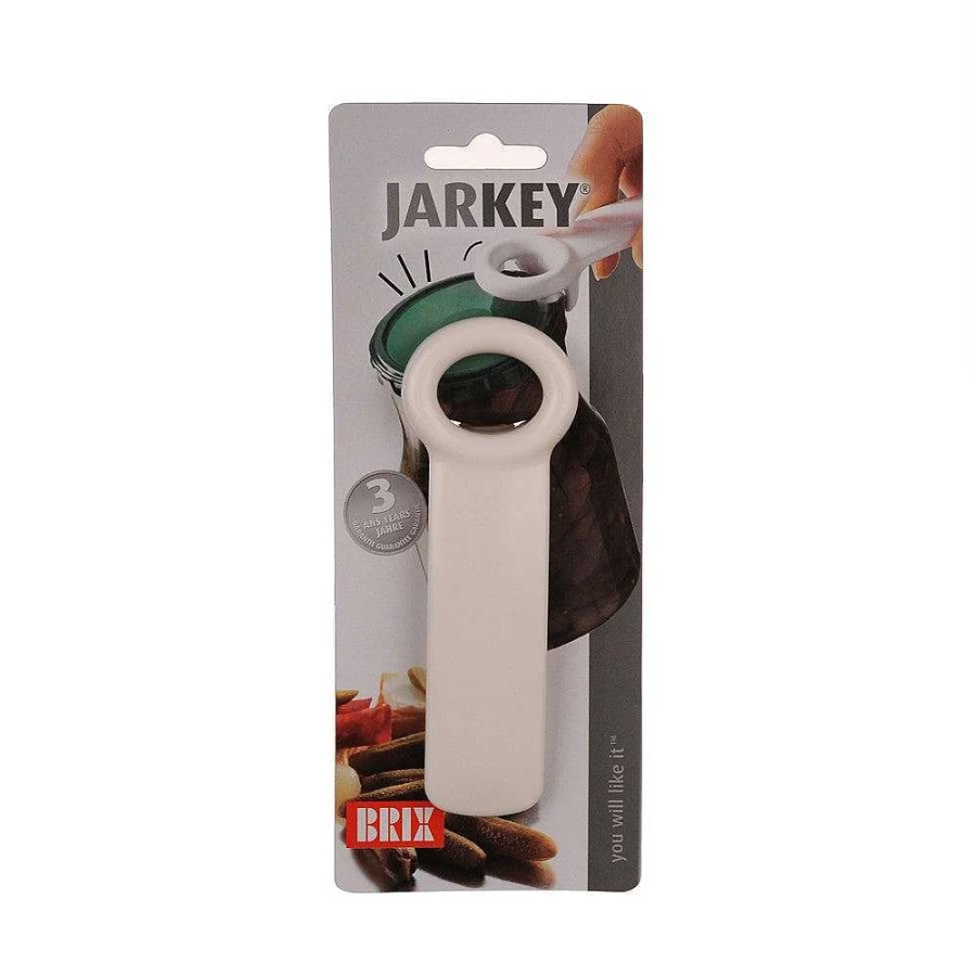 Wheel and Barrow Jar Opener Key - Easy Grip Lid Remover Tool for Tight Jars