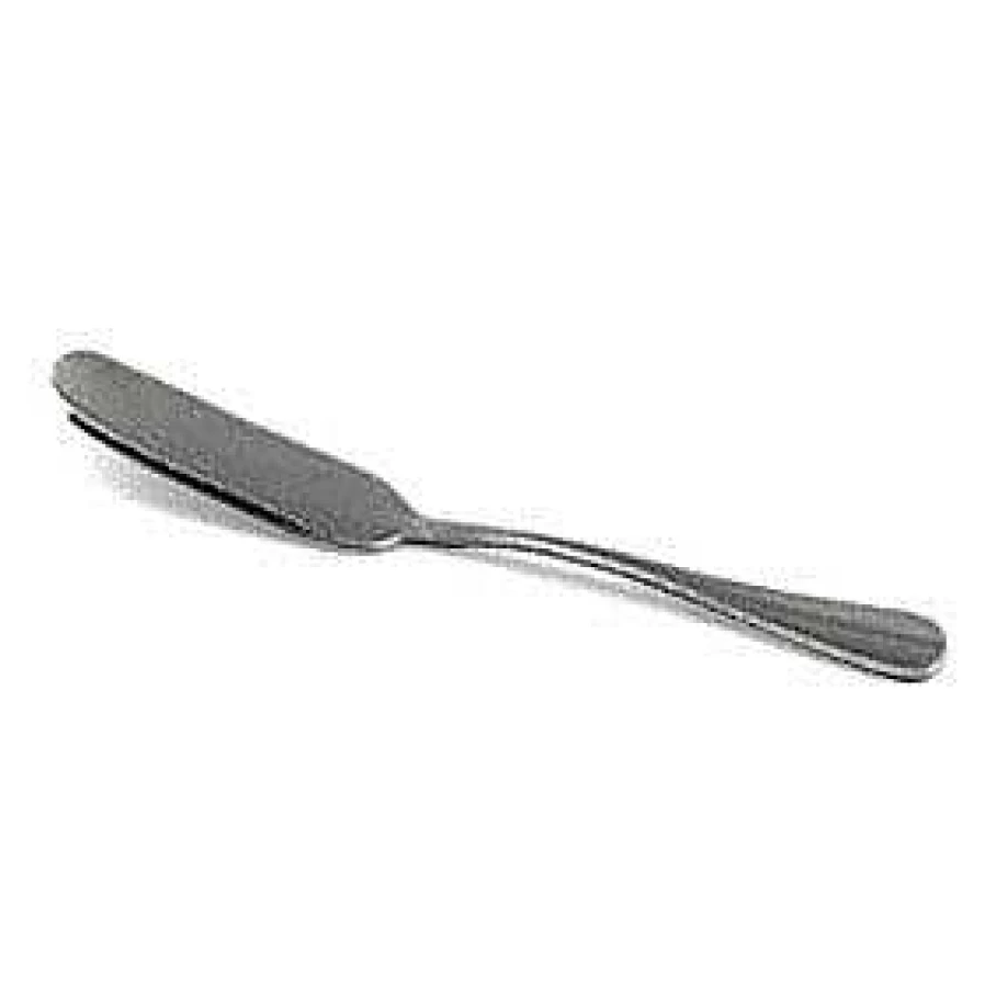 "Wheel and Barrow Stainless Steel Butter Knife - 18/10 Grade, 16cm - Bogart Series"