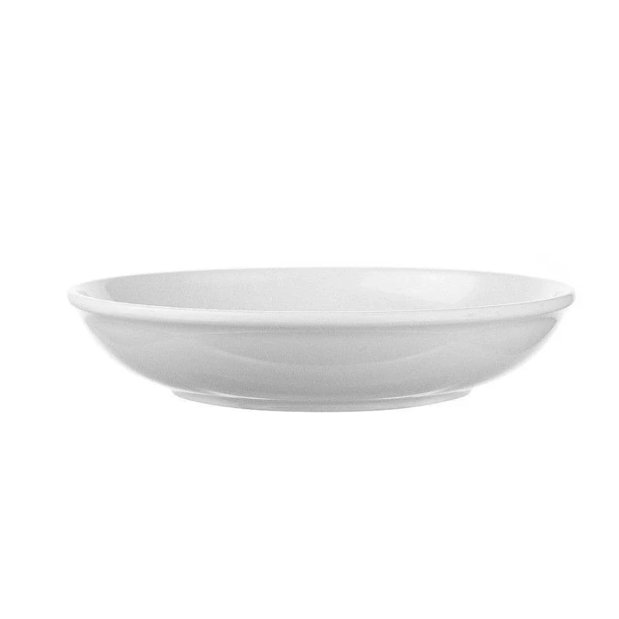 Wheel and Barrow 20cm Deep Round Melamine Bowl - Durable and Lightweight Dishware for Dining