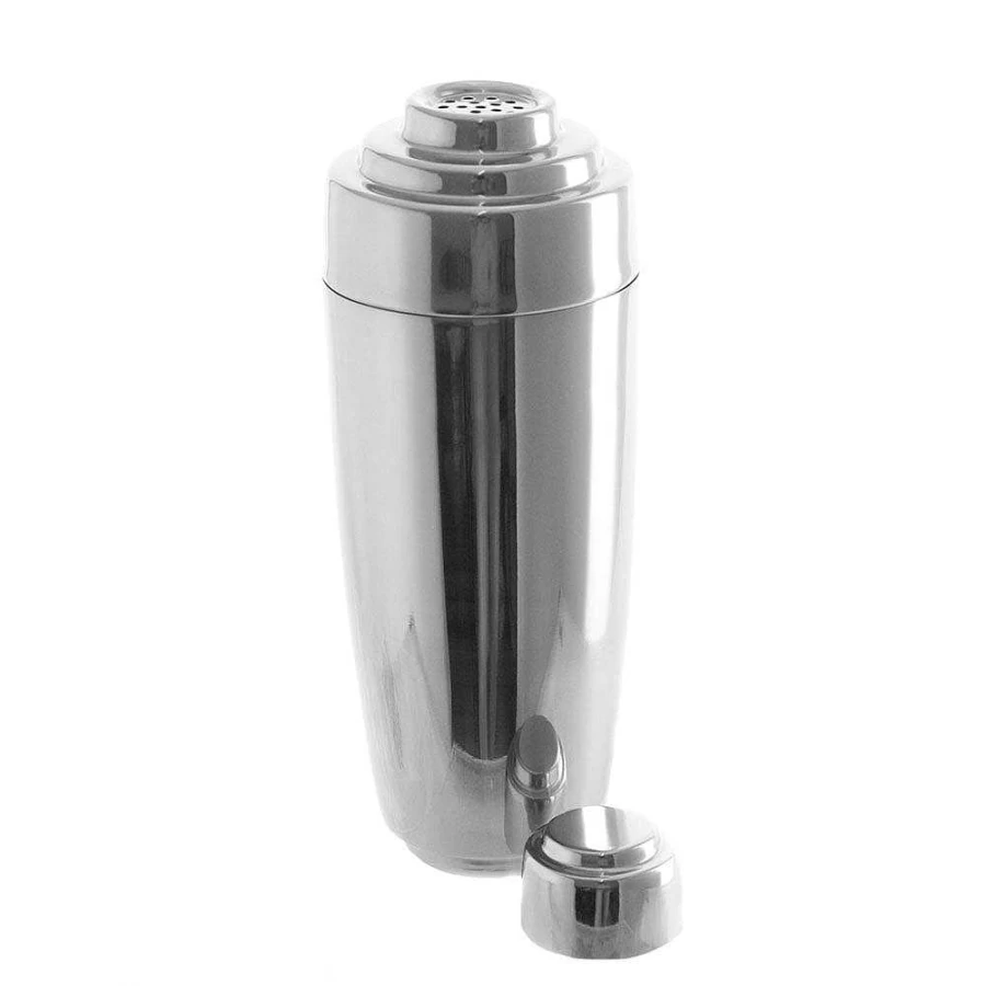 Wheel and Barrow Premium 800ml Stainless Steel Manhattan Cocktail Shaker for Professional Mixing