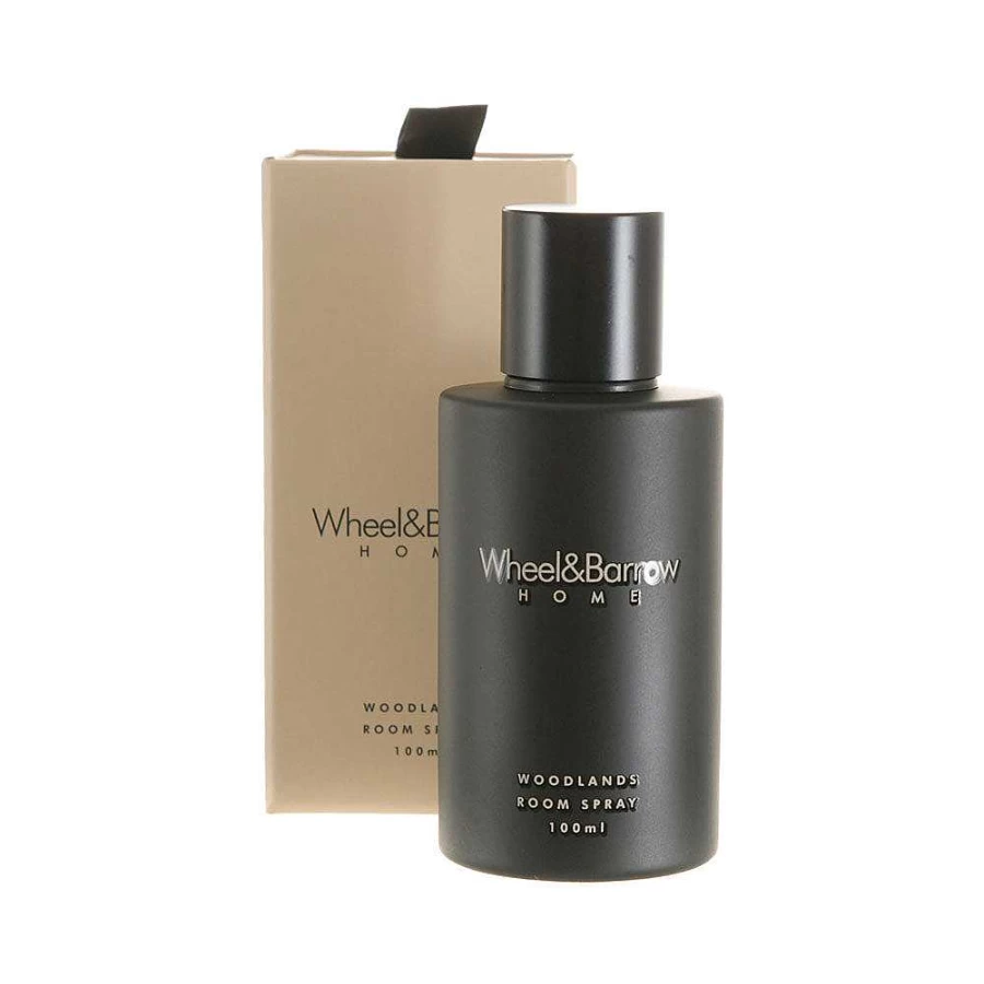"Wheel and Barrow Woodlands Room Spray 100ml – Natural Air Freshener for Home"